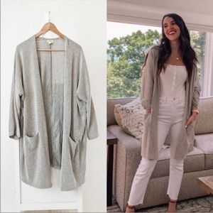 Ribbed Cardigan